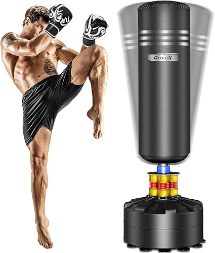 Freestanding Punching Bag, Heavy Boxing Bag with Stand for Adult Youth